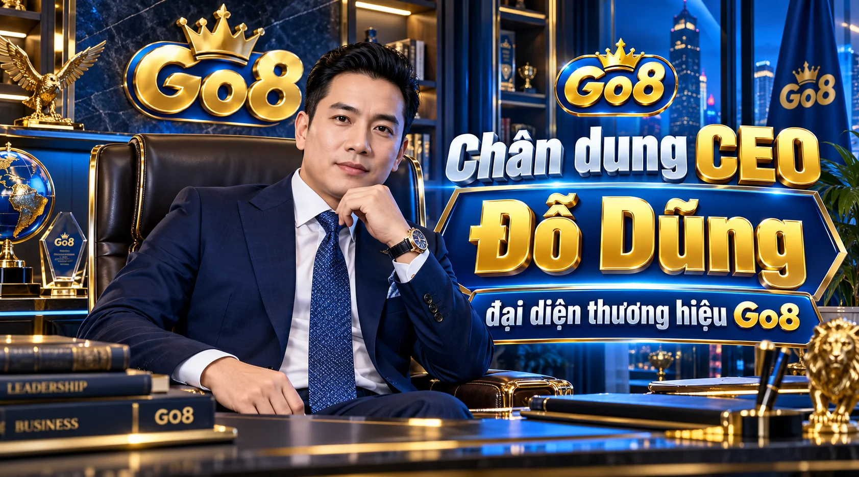 Chân dung CEO Đỗ Dũng đại diện thương hiệu Go8